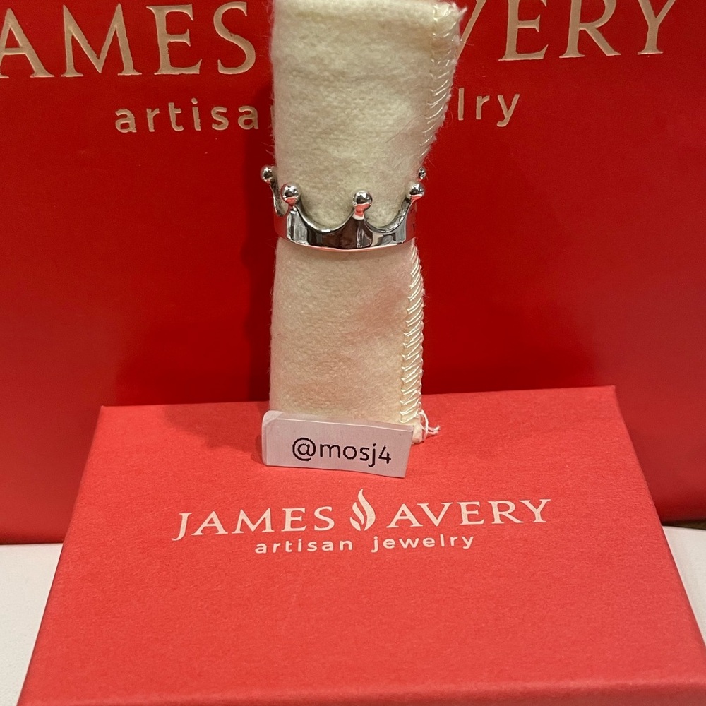 James Avery Princess Crown 👑 Ring